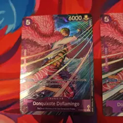 One Piece TCG - Donquixote Doflamingo PRB02-011 - Alt Art - English - PRB02 X2 - Image 2