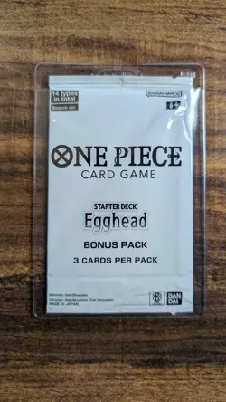 Bonus Pack - One Piece Egghead Starter Deck Bonus Pack - Image 1