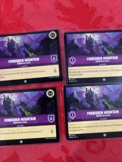 4x Disney Lorcana : Into The Inklands - Forbidden Mountain - 66 / 204 - x4 - Image 3