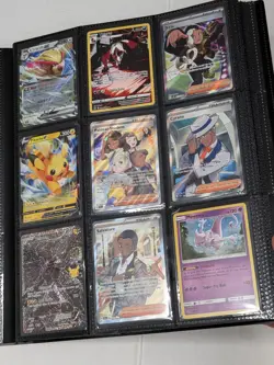 Lot 83 Pokemon Cards Full Art SIR EX V Holos Binder Free 35 Code Cards - Image 4
