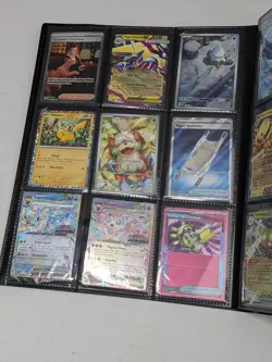 Lot 83 Pokemon Cards Full Art SIR EX V Holos Binder Free 35 Code Cards - Image 5