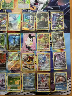 Pokemon Card Lot Full Art Alt Art Fire Lapras Emolga Ditto Ralts Scizor 35 Cards - Image 2