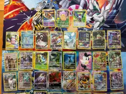 Pokemon Card Lot Full Art Alt Art Fire Lapras Emolga Ditto Ralts Scizor 35 Cards - Image 4