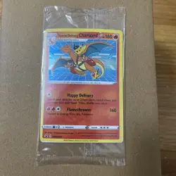 Special Delivery Charizard SWSH075 Sealed Holo Pokemon Center Promo Card 2022 - Image 2