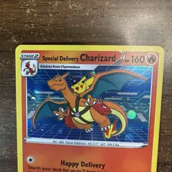 Special Delivery Charizard SWSH075 Sealed Holo Pokemon Center Promo Card 2022 - Image 2