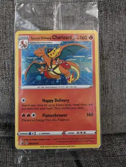 Pokemon Center Special Delivery Charizard SWSH075 Fully Sealed - Image 1