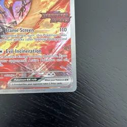 Pokemon TCG Team Rockets Moltres EX Destined Rivals Card 229/182 SIR Stamped - Image 4