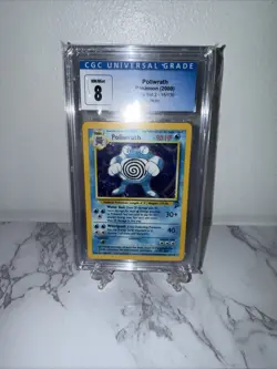 Poliwrath Base Set 2 Holo Rare Pokemon TCG Card 15/130 Near Mint Condition - Image 4