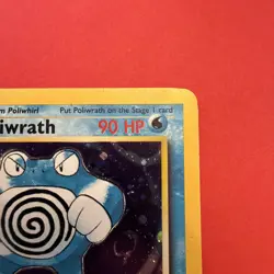 Poliwrath Base Set 2 Holo Unlimited Rare Pokemon TCG Card 15/130 - Image 4
