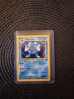 Pokemon Base Set 2 Holo Rare Poliwrath TCG Card 15/130 - Image 1