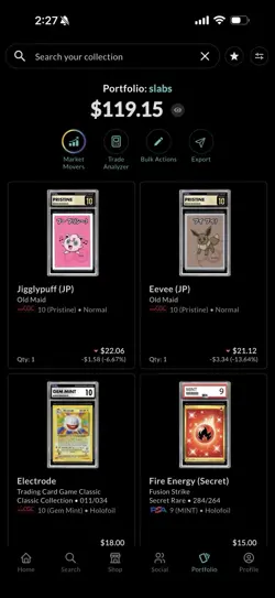 Pokemon Slabs Lot Of 8 - Image 1