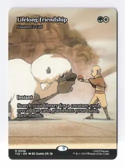 Lifelong Friendship (Borderless) MTG Avatar The Last Airbender Eternal Legal TLE - Image 1