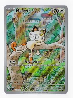 Meowth 106/094 Phantasmal Flames English Pokemon Card TCG NM / Near Mint - Image 1