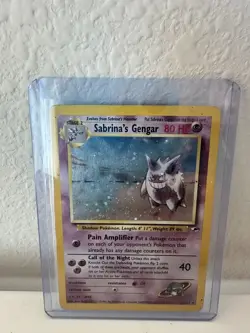 #2 Sabrina's Gengar 14/132 Gym Heroes 2000 Holo Rare WOTC Pokemon Card TCG - Image 1