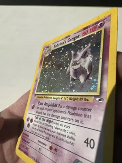 #2 Sabrina's Gengar 14/132 Gym Heroes 2000 Holo Rare WOTC Pokemon Card TCG - Image 4