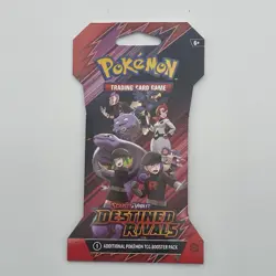 Pokemon Scarlet & Violet Destined Rivals Booster Pack Factory Sealed 10 Cards 18 - Image 1