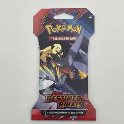 Pokemon Scarlet & Violet Destined Rivals Booster Pack Factory Sealed 10 Cards 06 - Image 1