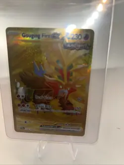 Gouging Fire EX 214/162SV05: Temporal Forces Holo Card Mint Condition - Image 3