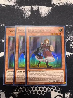 Yu-Gi-Oh 3X Exosister Stella the Grand Creators Card GRCR-EN014 1st Edition - Image 1