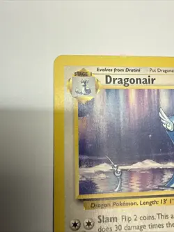 Pokemon Card 22/130 Dragonair Base Set 2 MP + Dratini - Image 4
