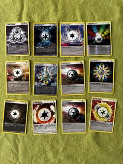 227x Miscellaneous Pokemon Energy Cards - VERY USED! (Check description) - Image 1