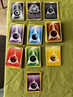 227x Miscellaneous Pokemon Energy Cards - VERY USED! (Check description) - Image 2