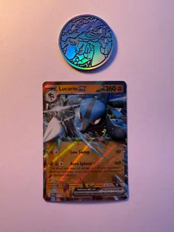 Lucario ex 017 Sv: Scarlet & Violet Promo Cards Holo - Image 1