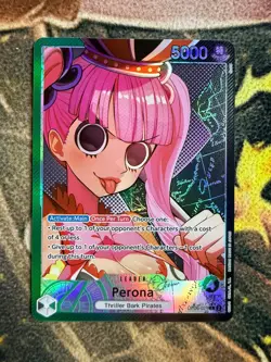 Perona OP06-021 Alt Art Leader One Piece Card Game Wings of the Captain - Image 1