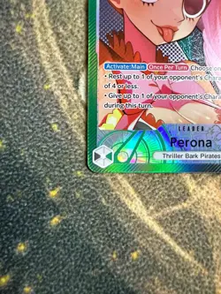 Perona OP06-021 Alt Art Leader One Piece Card Game Wings of the Captain - Image 3