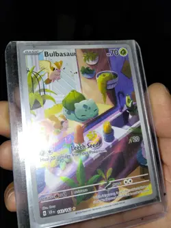 pokemon card full art Bulbasaur - Image 1