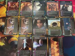 Star Wars Trading Card Game 2002 - Rare Non-Foil lot - Image 1