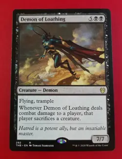 1x Demon of Loathing | Theros Beyond Death | MTG Magic Cards - Image 1