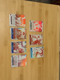 One Piece 3rd Anniversary Treasure Campaign Promo Set of 7 Cards English OP13 - Image 1