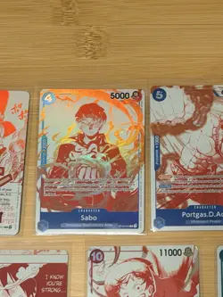 One Piece 3rd Anniversary Treasure Campaign Promo Set of 7 Cards English OP13 - Image 5