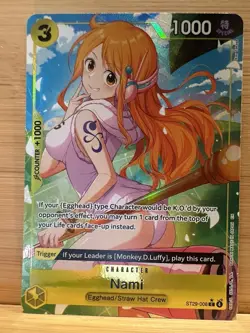 Nami ST29-008 Parallel - Starter Deck Holo One Piece Card English - Image 1