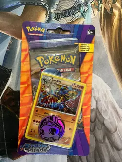 Pokemon "Steam Siege" 10-Card Sealed Checklane Booster (Mega Gardevoir) X1 - Image 1