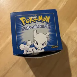 Pokemon Burger King 23k Gold Plated Trading Card Mewtwo Sealed In Blue Box, New - Image 2