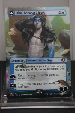 Oko, Lorwyn Liege MTG 0287 ECL Mythic Borderless Regular NM Near Mint - Image 1