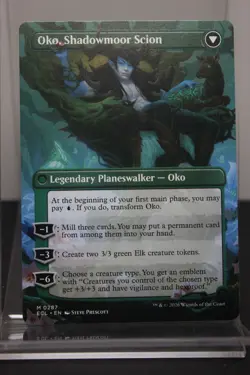 Oko, Lorwyn Liege MTG 0287 ECL Mythic Borderless Regular NM Near Mint - Image 2