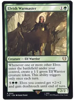 Elvish Warmaster NM/M* Murdes At Karlov Manor ENGLISH 0146 mtg -UnltdCards - Image 1