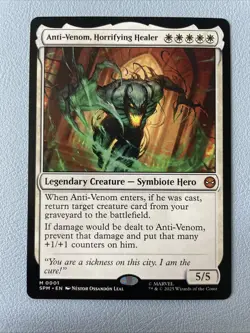 Anti-Venom, Horrifying Healer M 0001 Spider-Man SPM MTG - NM Non Foil - Image 1
