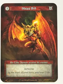 Mazuj Ifrit Elite Gothic Fire NM Sorcery: Contested Realm - Image 1