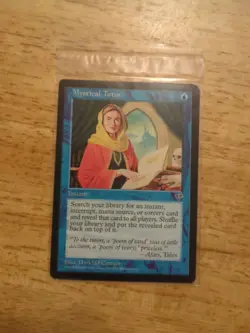 MTG Magic the Gathering English Mystical Tutor 1996 Mirage NM - Image 1