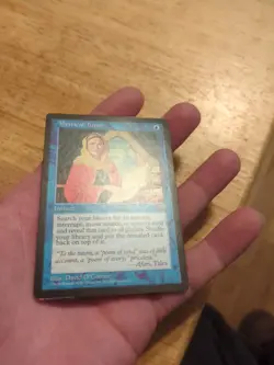 MTG Magic the Gathering English Mystical Tutor 1996 Mirage NM - Image 3