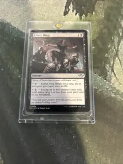 MTG Lively Dirge - Outlaws of Thunder Junction (OTJ) #93 Magic the Gathering - Image 3