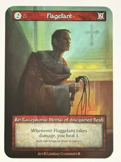 Flagellant Exceptional Gothic Fire NM Sorcery: Contested Realm - Image 1