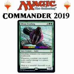 Ohran Frostfang - COMMANDER 2019 ENGLISH MTG MAGIC - Image 1