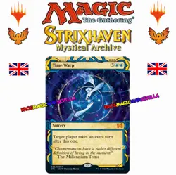 MTG Time Warp STRIXHAVEN MYSTICAL ARCHIVE ENGLISH NM Distorsion temporal - Image 1