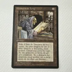 Library of Leng - MTG Magic the Gathering - 4th Edition - Italian FBB - SP / LP - Image 1