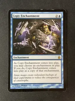 MTG Ravnica: City of Guilds #42 Copy Enchantment Heavily Played HP - Image 1